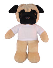 Plushland 8 Inch Floppy Pug Plush Stuffed Animal Personalized Gift