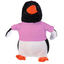 Plushland 8 Inch Floppy Penguin with Tee Plush Stuffed Animal Personalized Gift - Custom Text on Shirt - Great Present for Mothers Day, Valentine Day, Graduation Day, Birthday