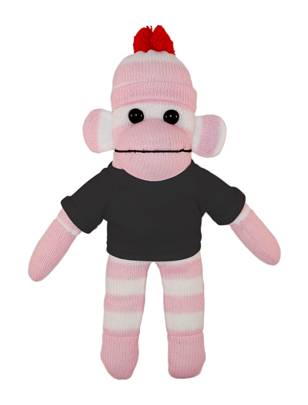 Floppy Pink Sock Monkey Tee 10" - 0