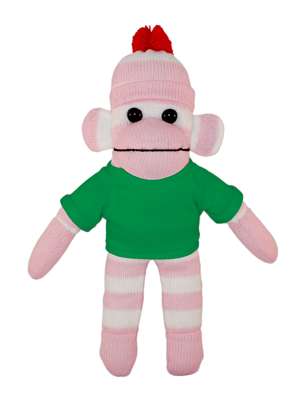 Floppy Pink Sock Monkey Tee 10"