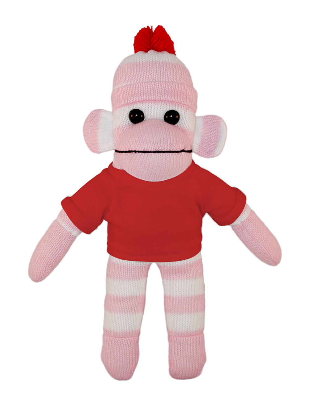 Floppy Pink Sock Monkey Tee 10"