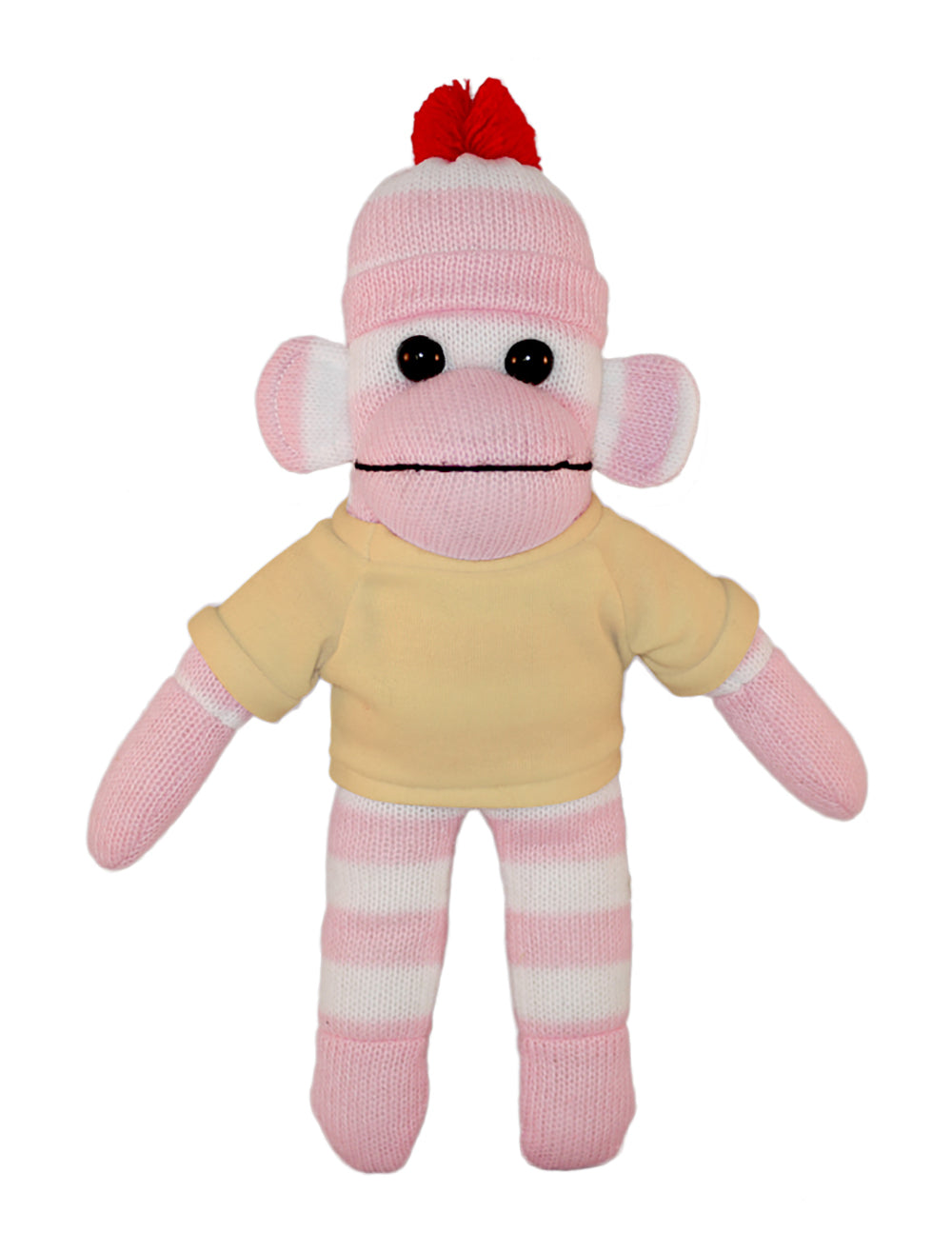 Floppy Pink Sock Monkey Tee 10"