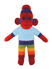 Floppy Rainbow Sock Monkey Tee 10