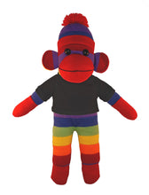 Floppy Rainbow Sock Monkey Tee 10