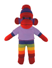 Floppy Rainbow Sock Monkey Tee 10