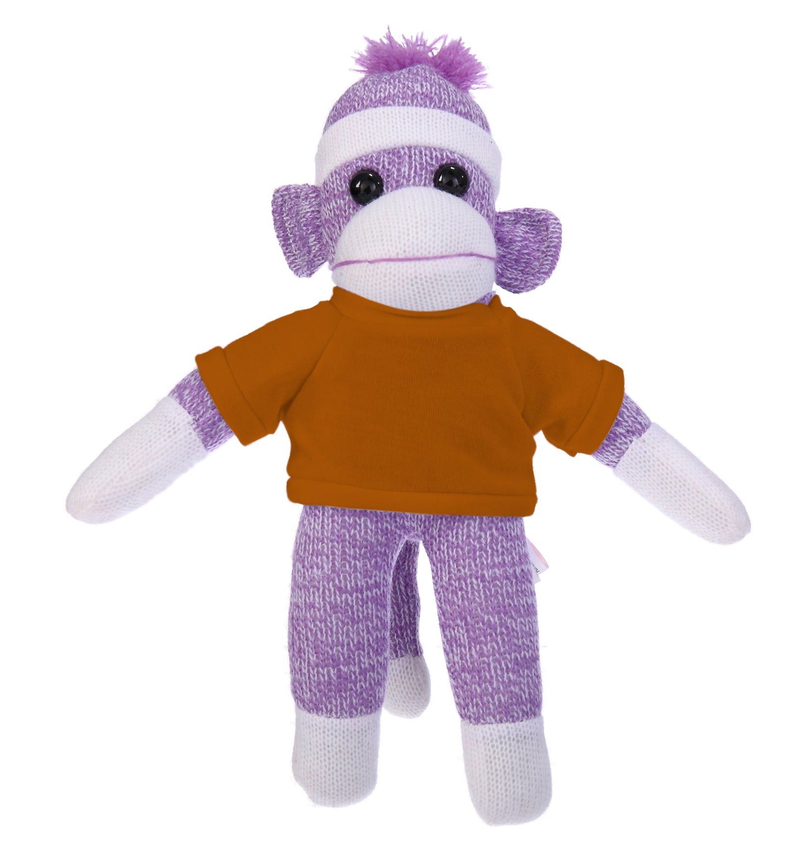 Floppy Purple Sock Monkey Tee 10"