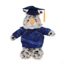 Bobcat Plush Stuffed Animal Toys with Box Present Gifts for Graduation Day—Personalized