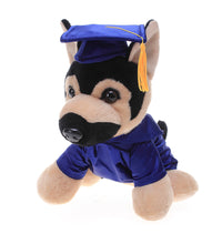 German Shephard Plush Stuffed Animal Toys with Box for Graduation Day—Personalized